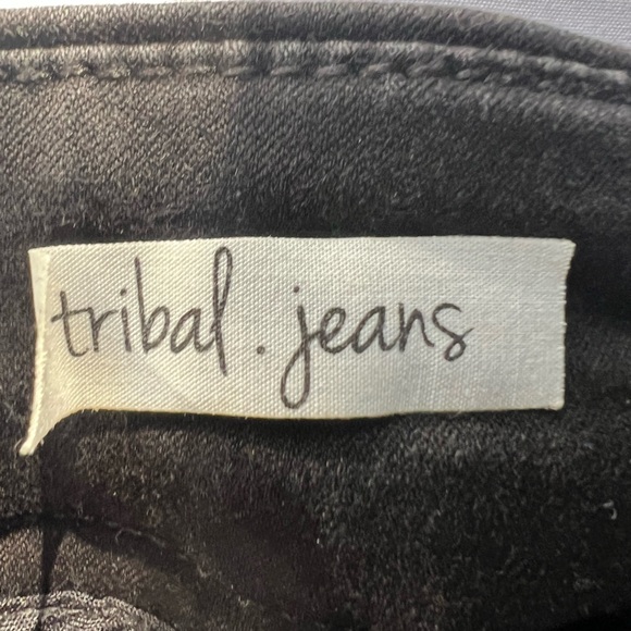 Tribal Jeans Women’s Black skinny jeans pull on jeans - Picture 6 of 6